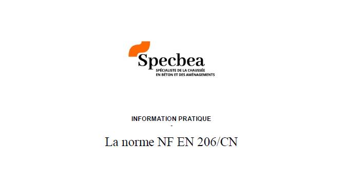 Norme NF EN 206/CN